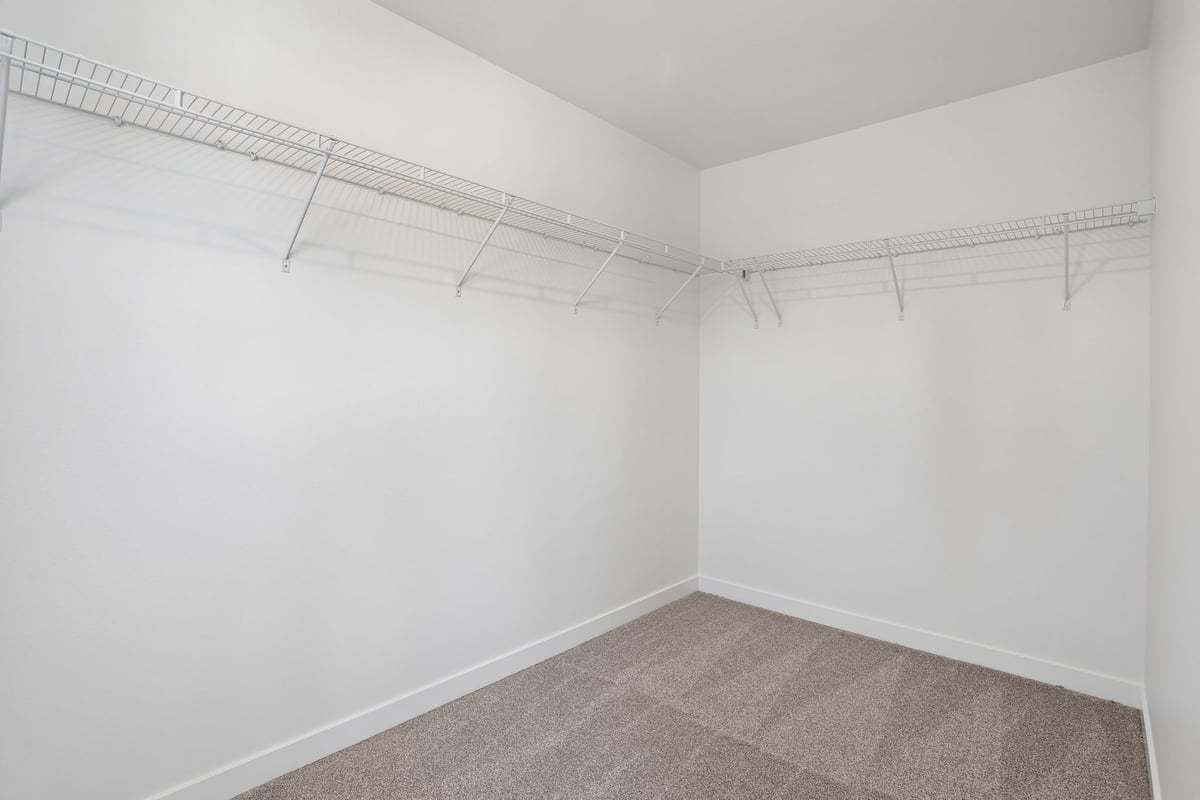 Primary walk-in closet