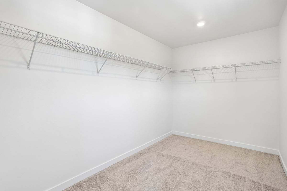 Primary walk-in closet