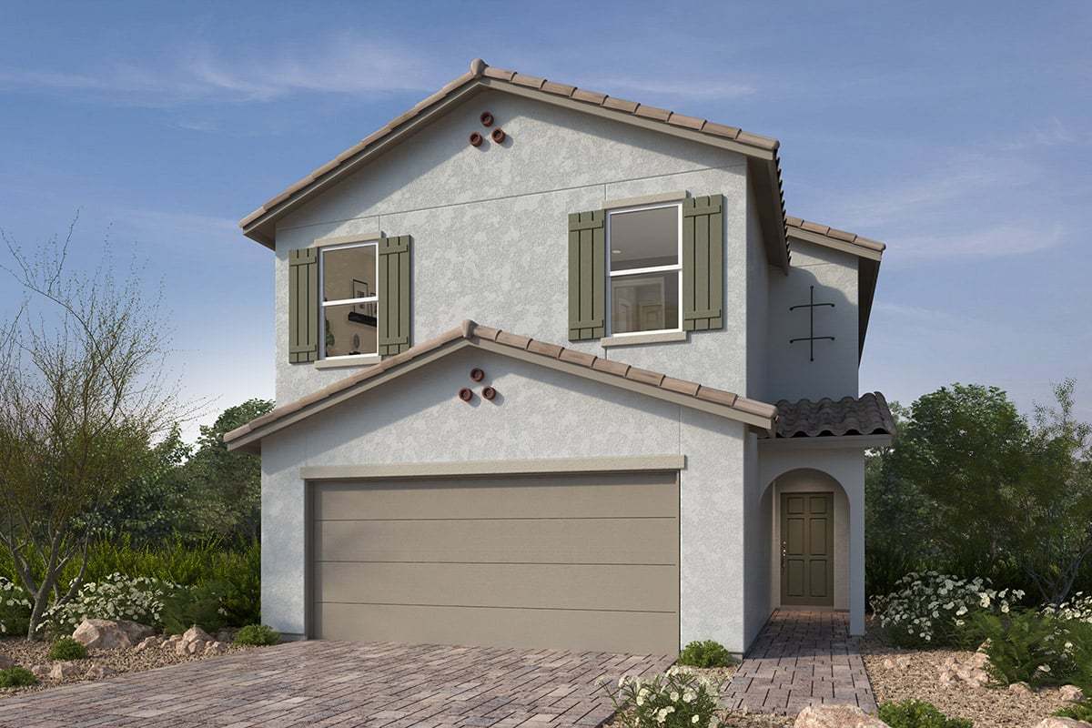 Plan 1998 - Glades at Manzano: Las Vegas, Nevada - KB Home