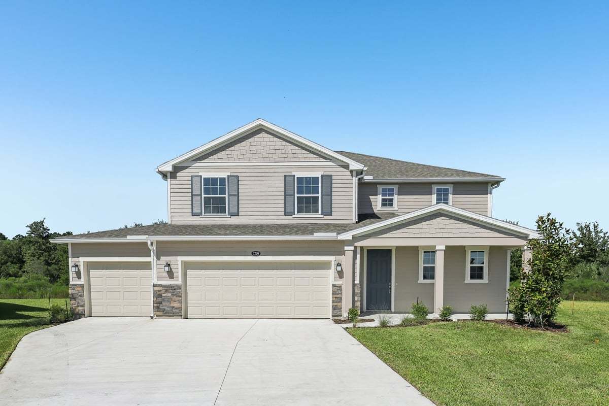 Hawkes Meadow por KB Home en Jacksonville-St. Augustine Florida
