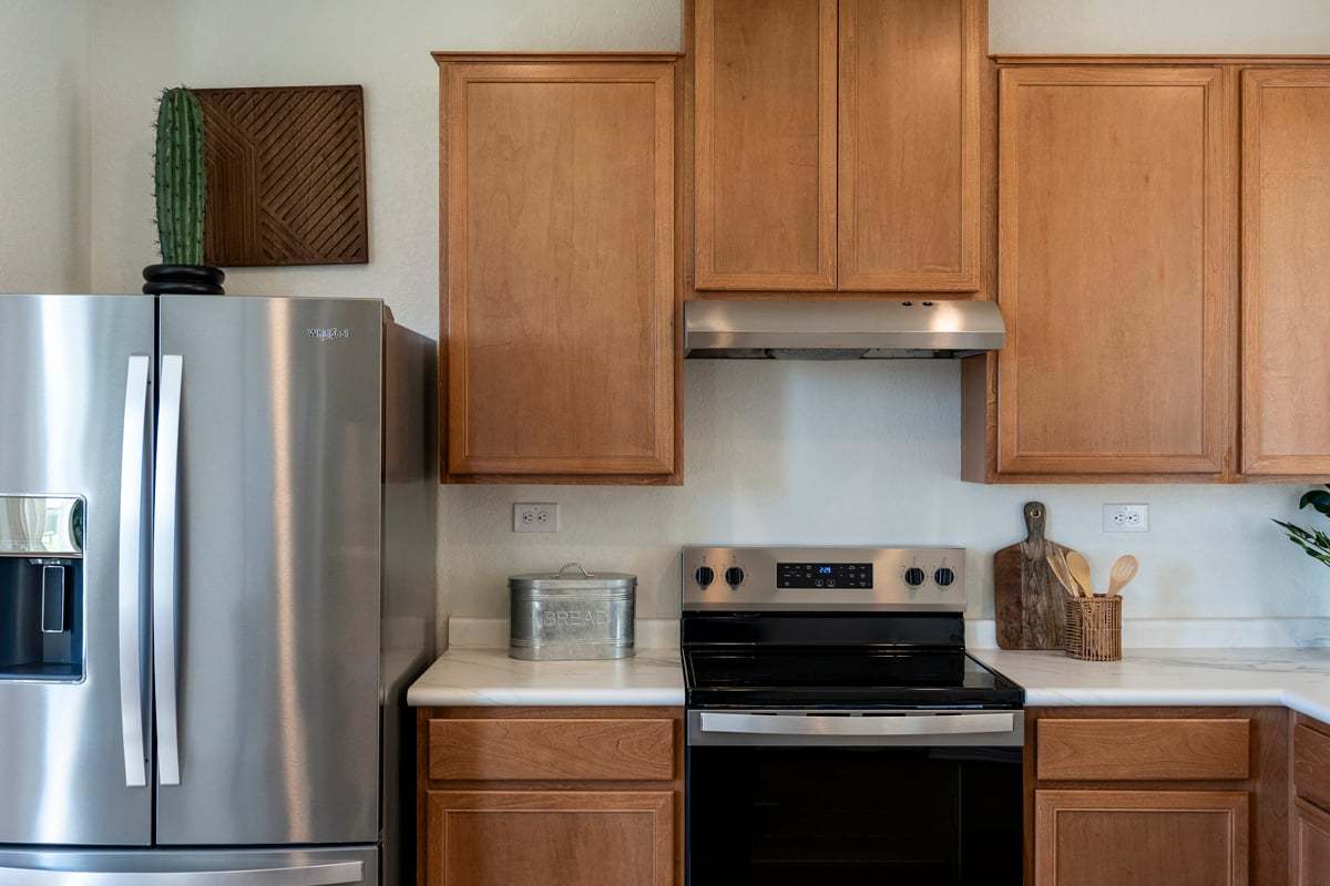 Plan 1243 Modeled - Kitchen