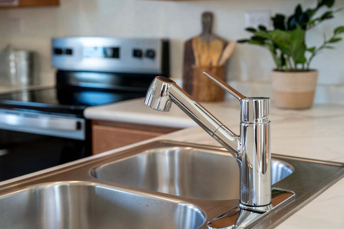 Plan 1243 Modeled - WaterSense® labeled faucet