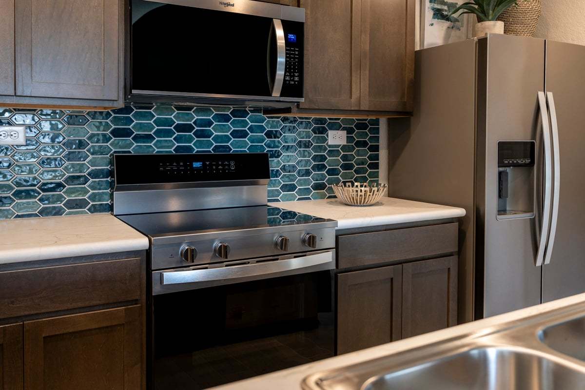 Plan 1417 Modeled - Kitchen