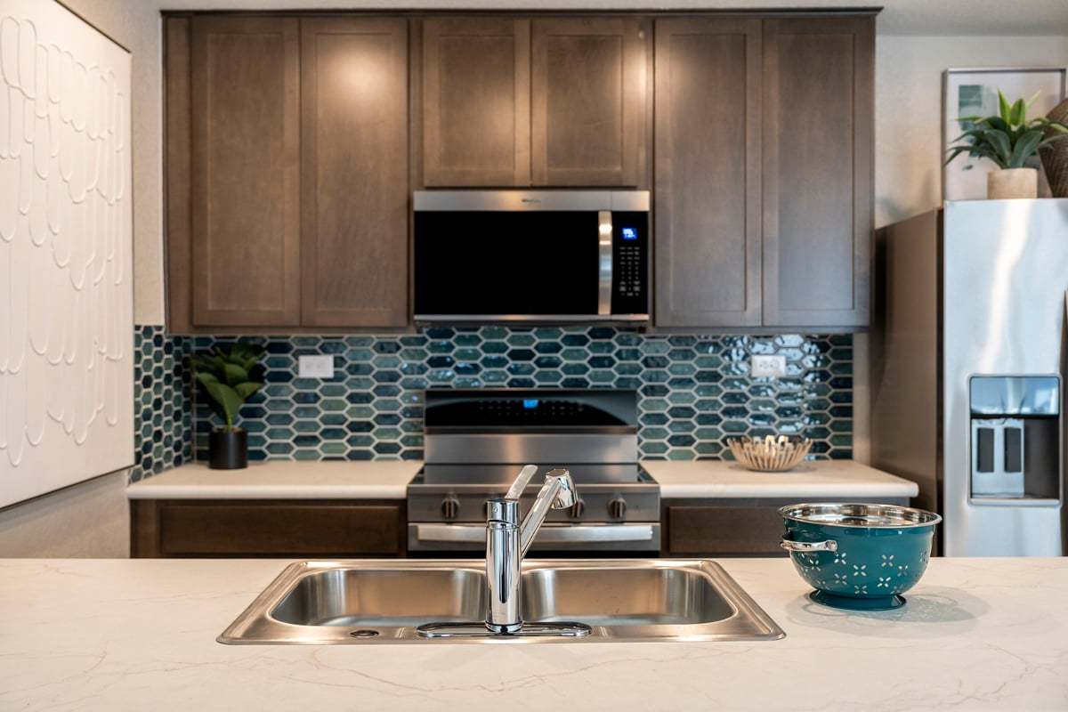 Plan 1417 Modeled - Kitchen