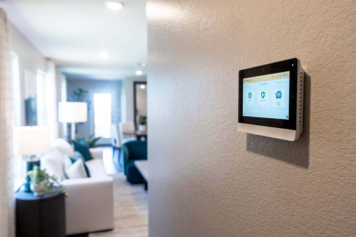 Plan 1605 Modeled - Security system