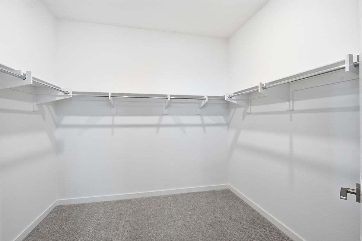 Primary walk-in closet