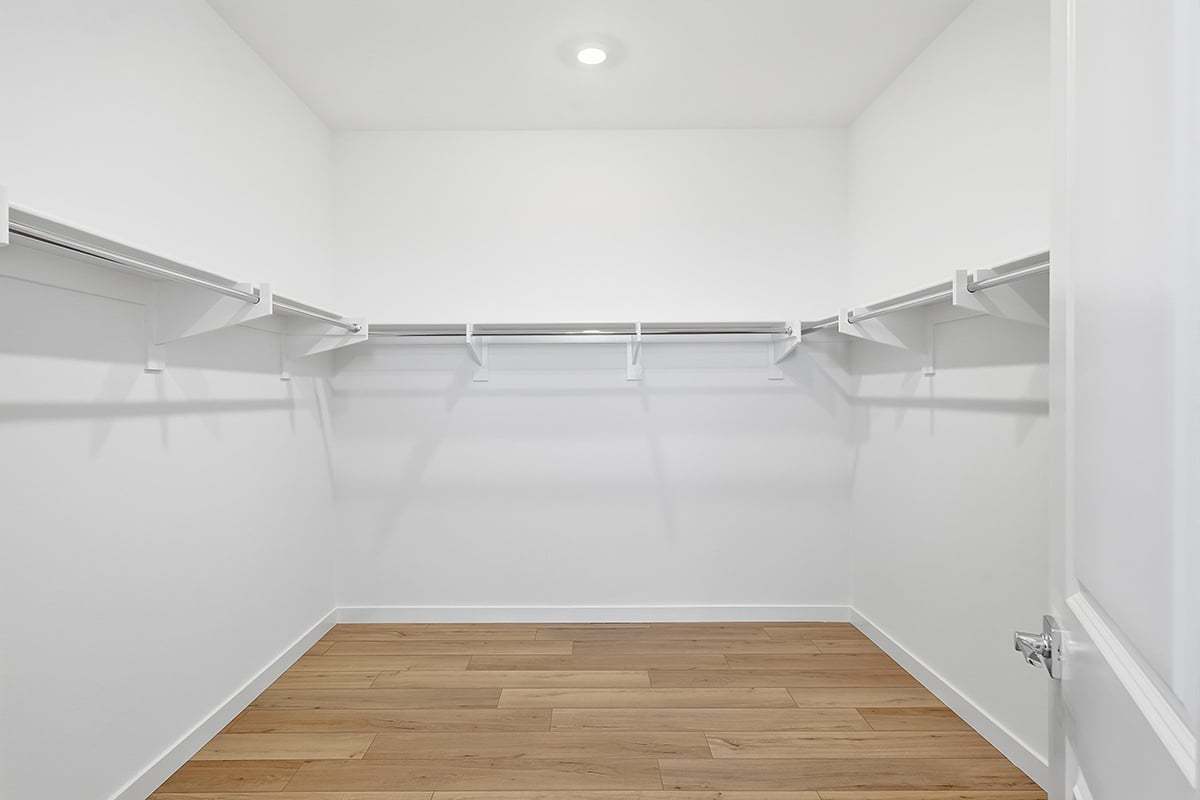 Primary walk-in closet