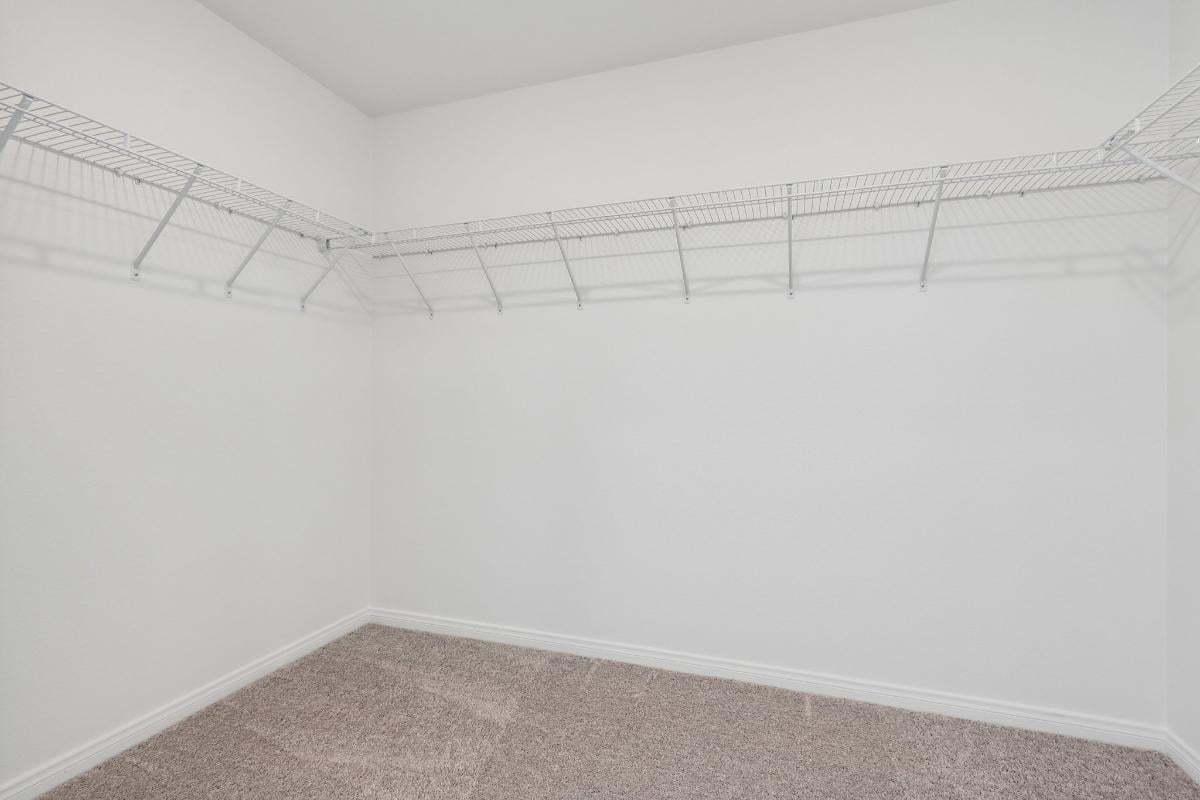 Primary walk-in closet