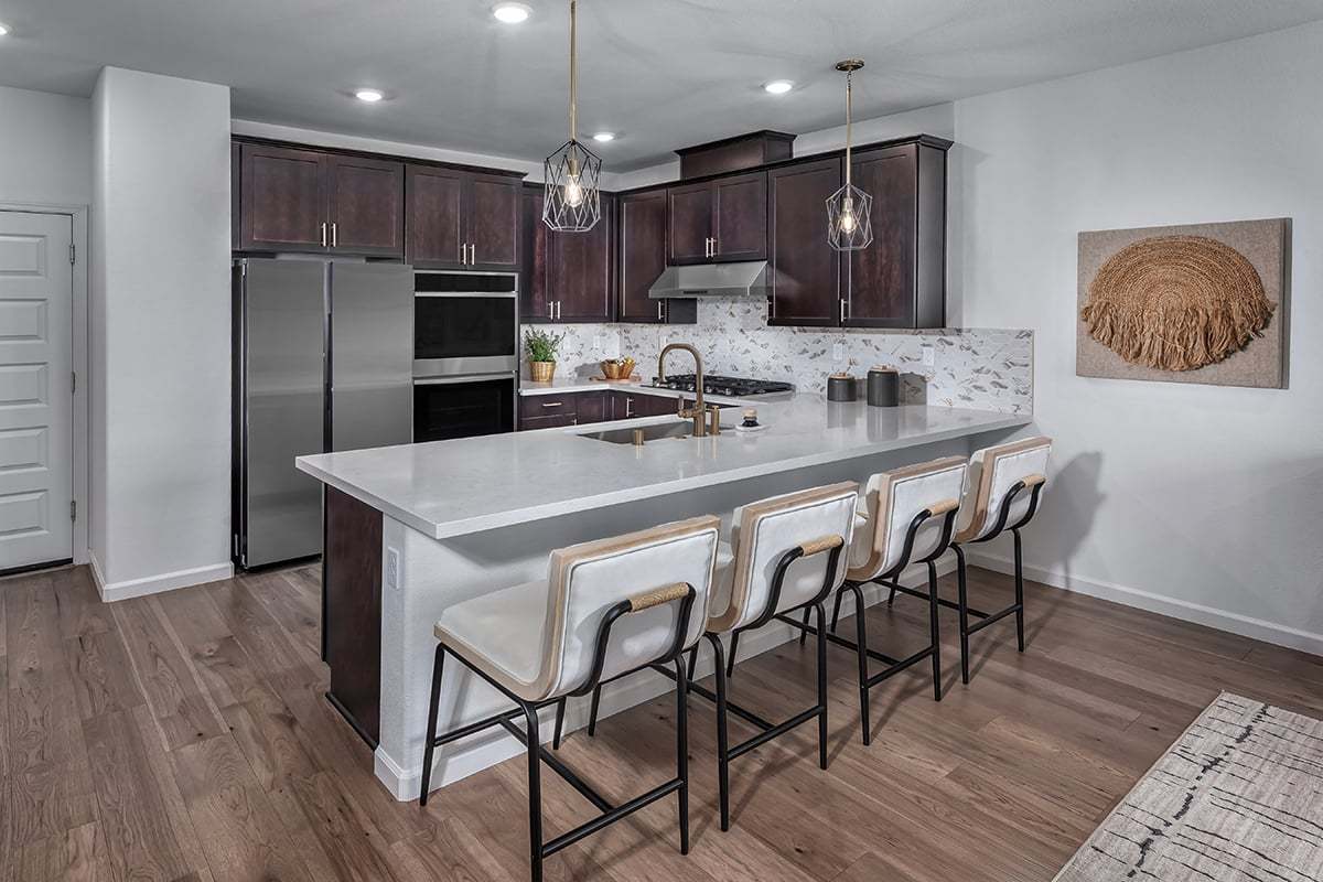 Plan 1966 Modeled - Kitchen