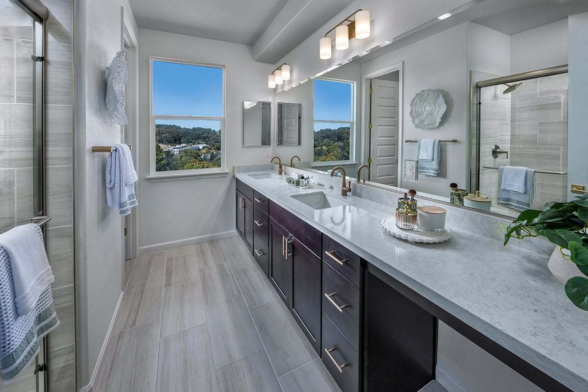 Plan 1966 Modeled - Primary bath