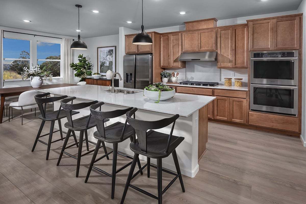 Plan 1835 Modeled - Kitchen