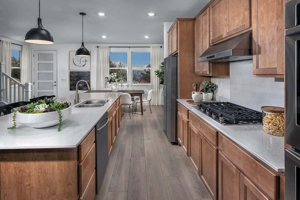 Plan 1835 Modeled - Kitchen