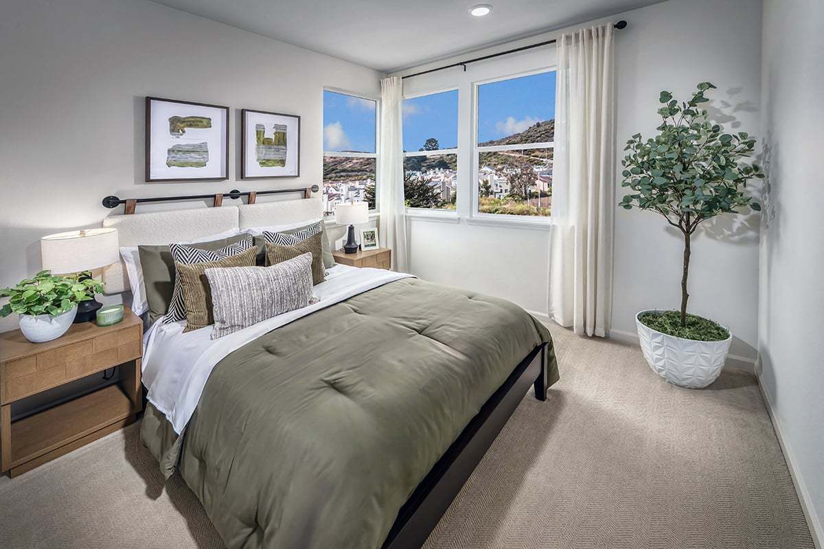 Plan 1835 Modeled - Secondary bedroom