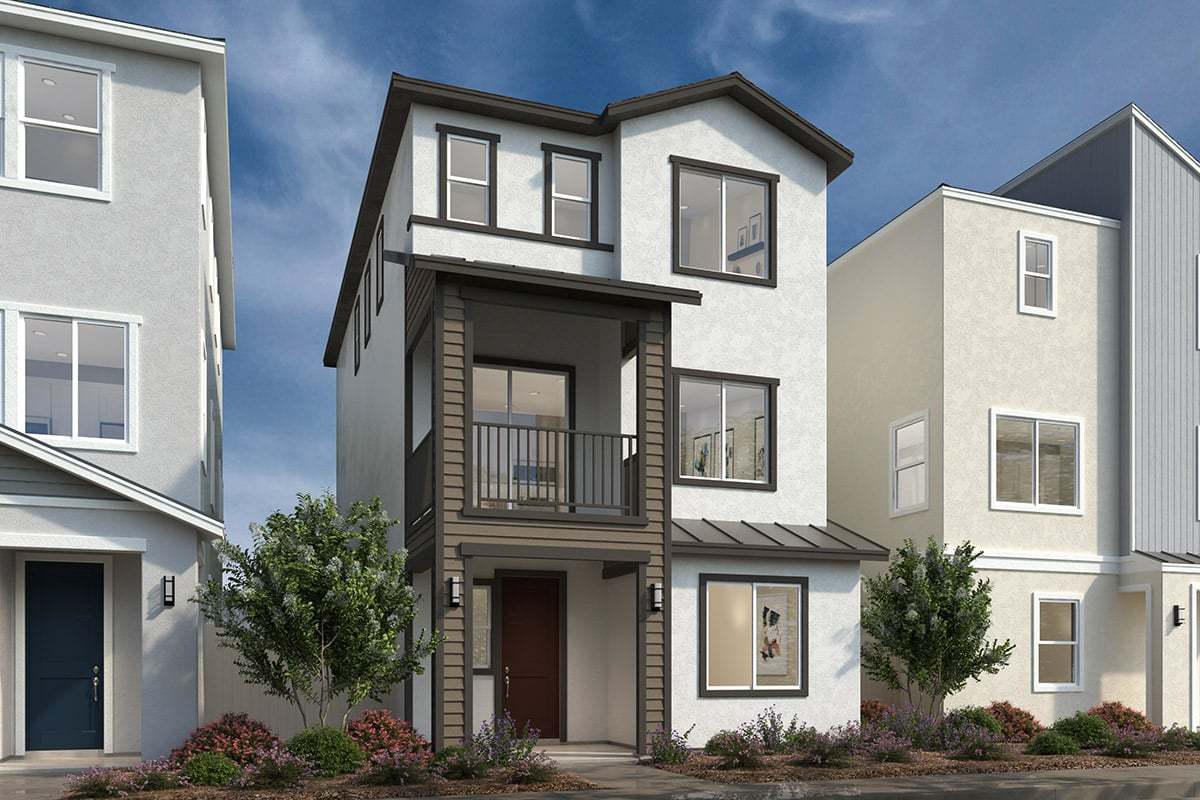 Exterior C with balcony