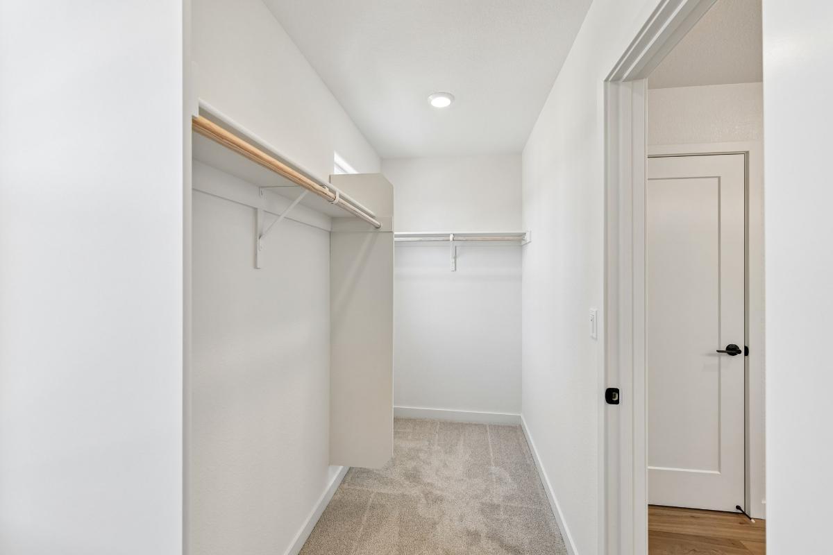 Primary walk-in closet