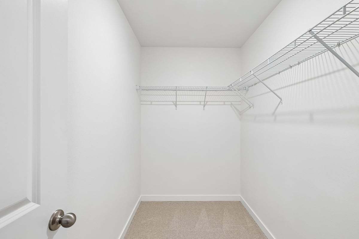 Primary walk-in closet