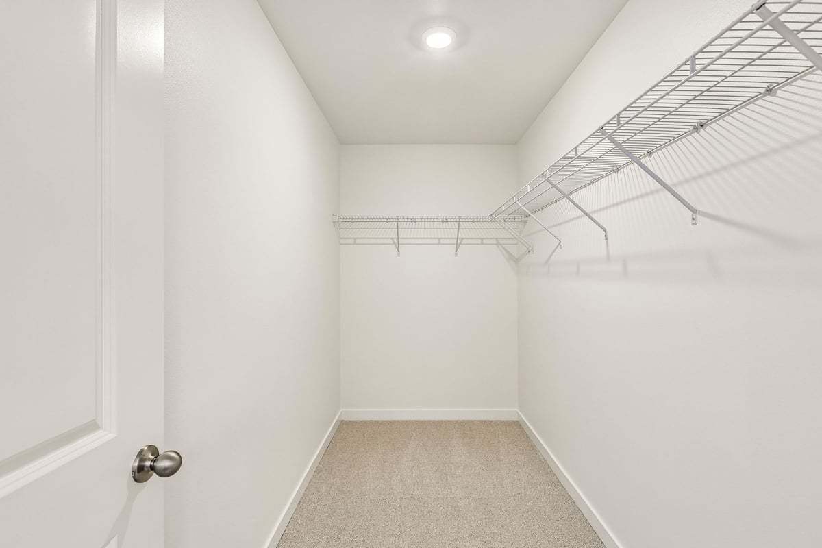 Primary walk-in closet