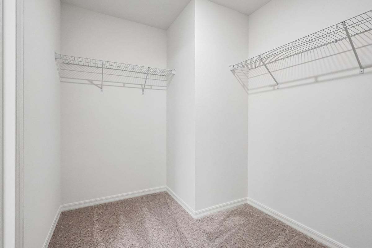 Primary walk-in closet