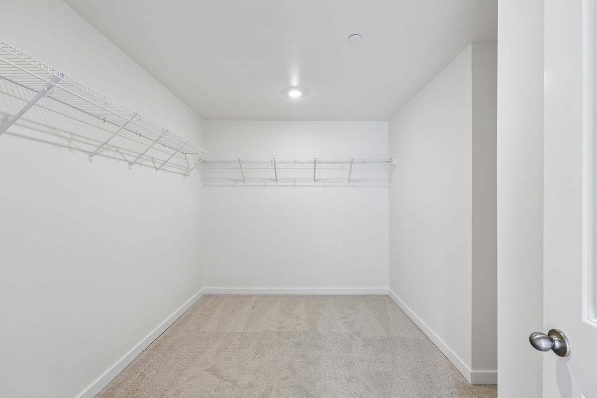 Primary walk-in closet