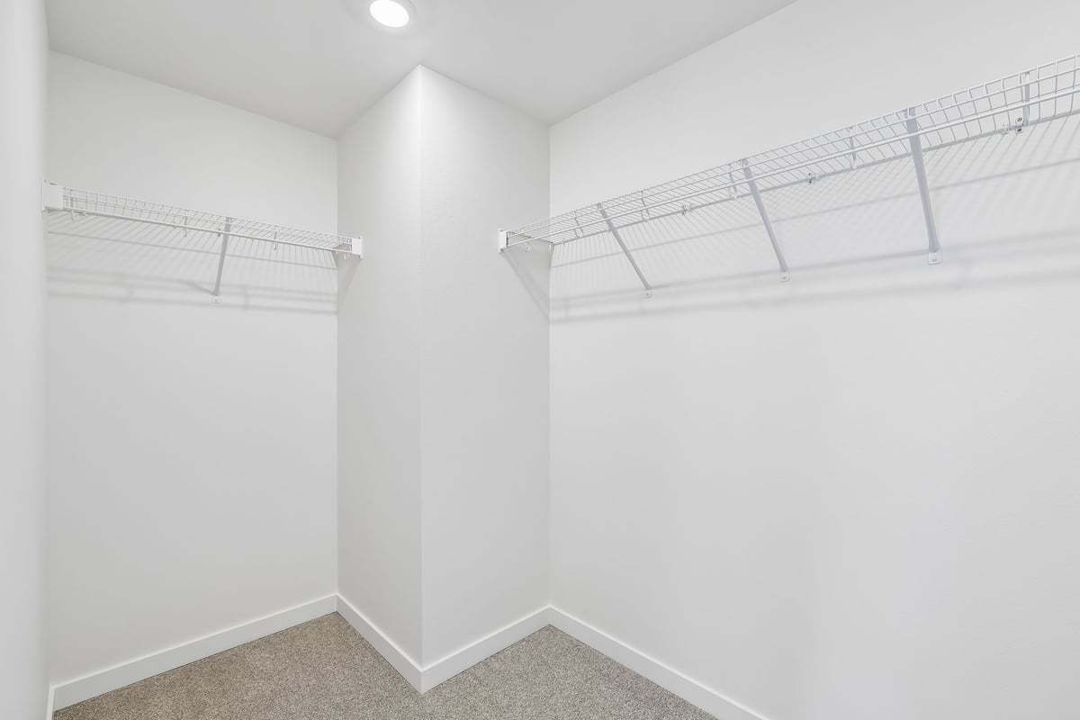Primary walk-in closet