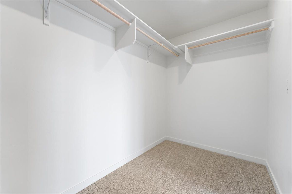 Primary walk-in closet