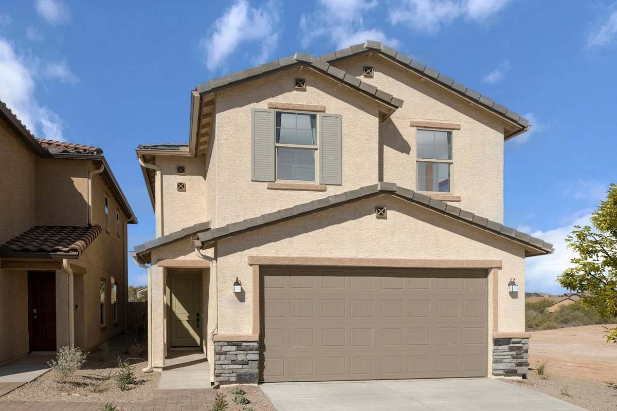 The Landings at Rancho Del Lago por KB Home en Tucson Arizona