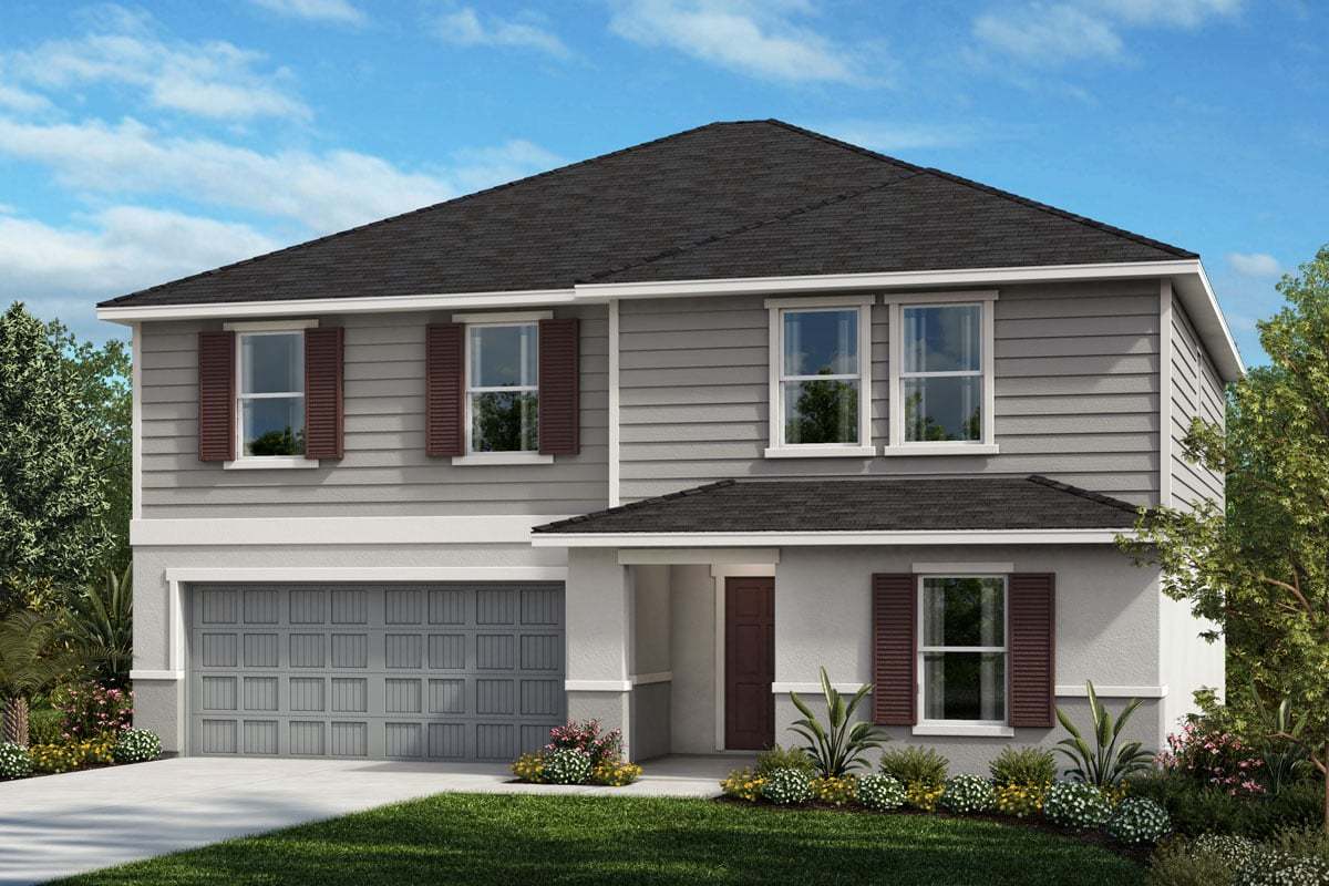 Plan 2566 - Woodland Oaks I: Brooksville, Florida - KB Home
