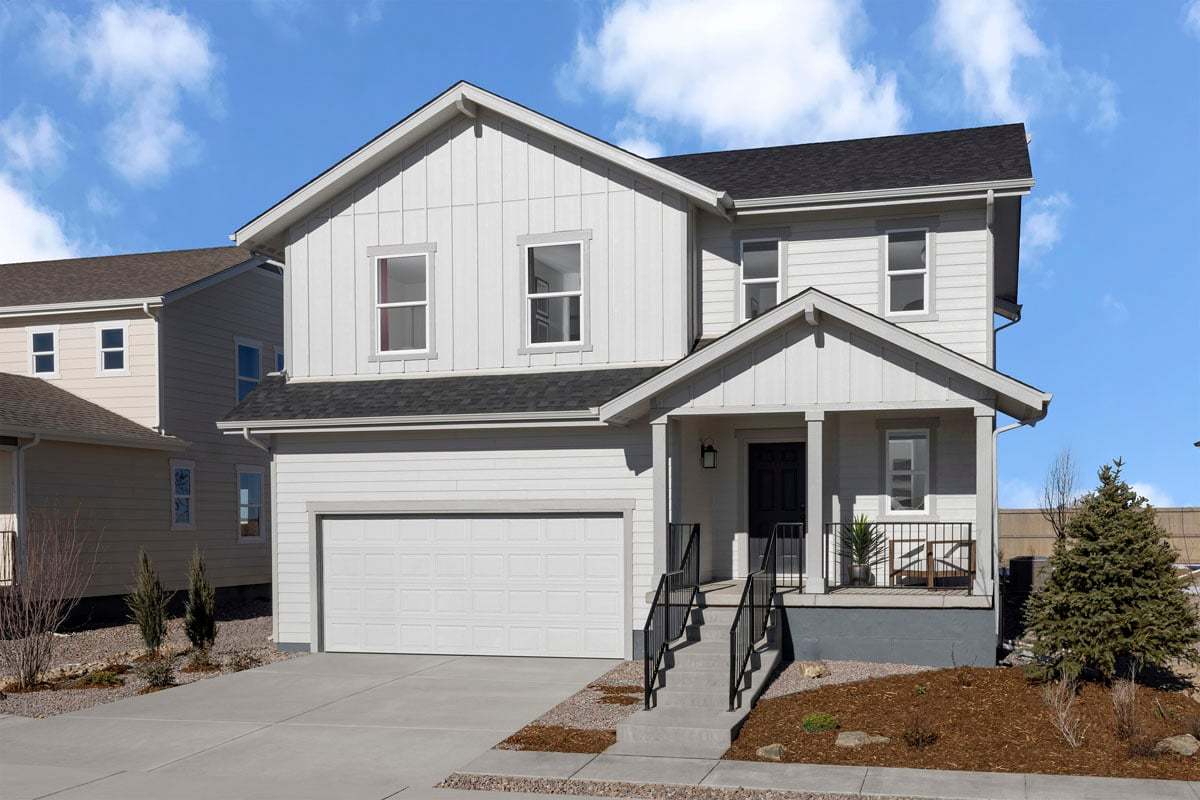 Bennett Crossing Classic por KB Home en Denver Colorado