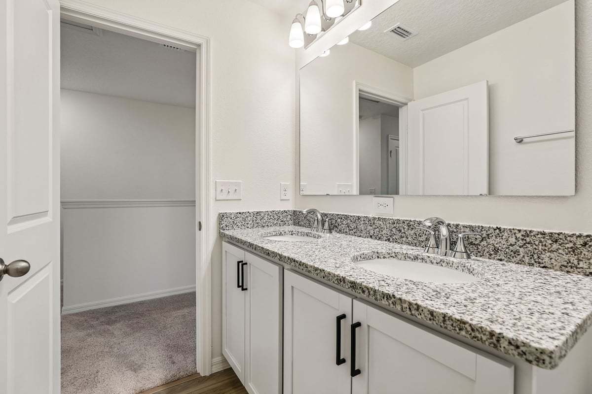 Primary walk-in closet