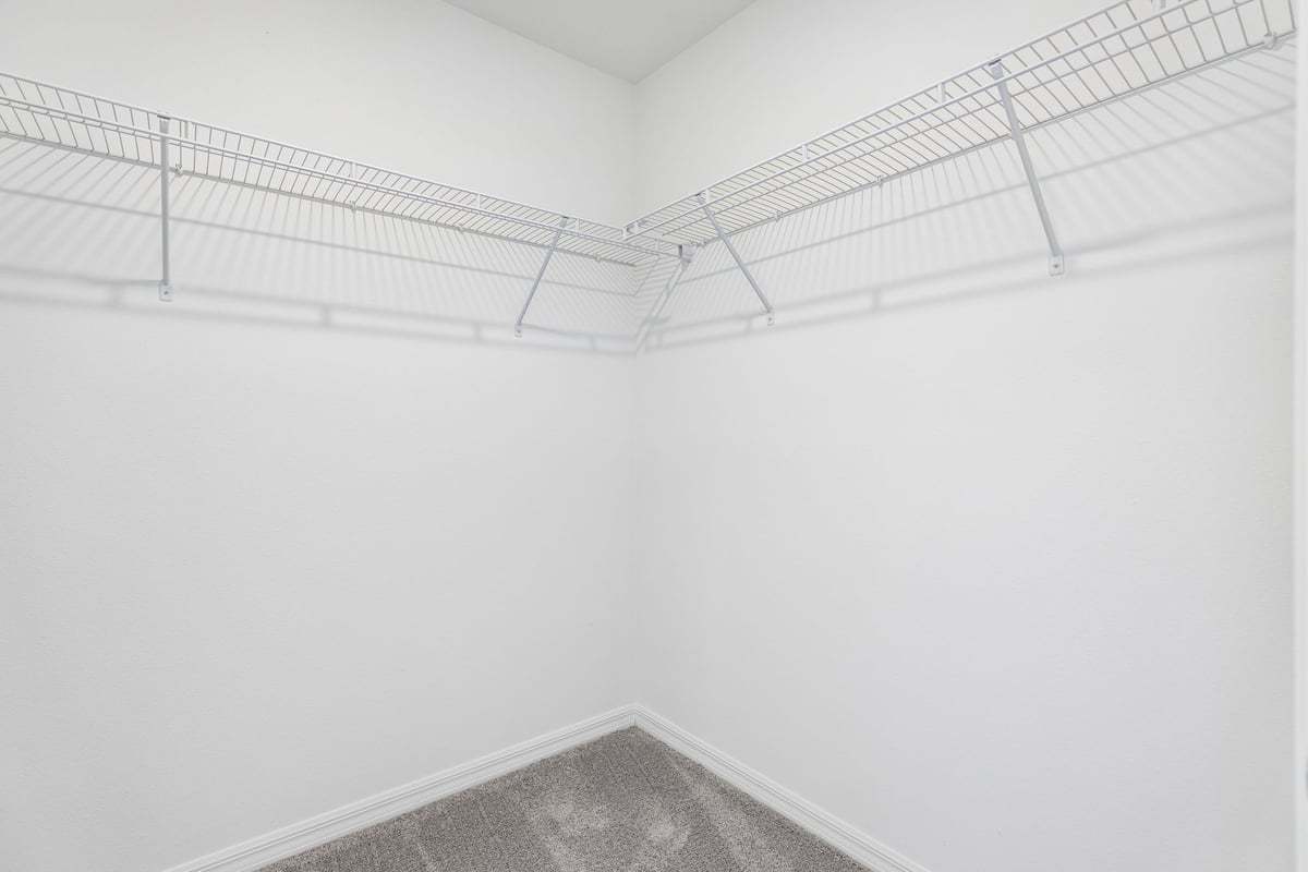 Primary walk-in closet