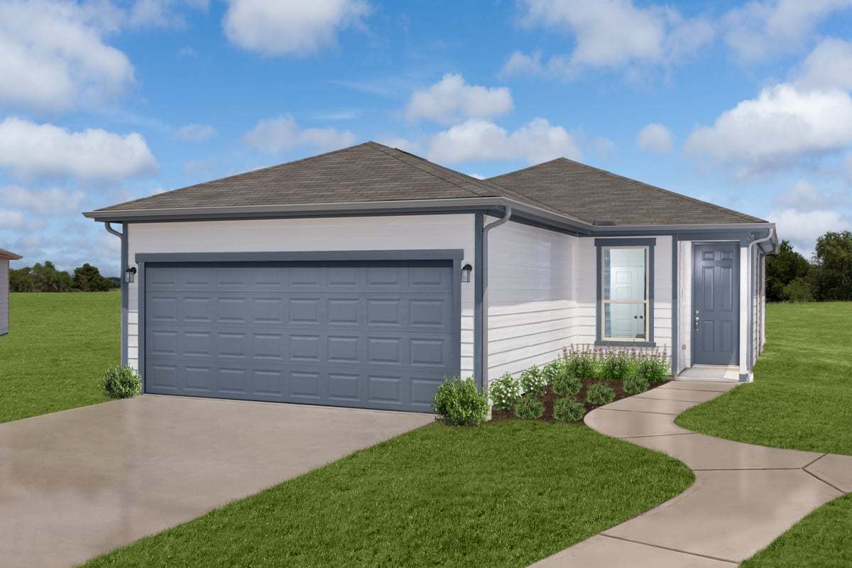 Plan 1243 Modeled - Brighton Trails: Hockley, Texas - KB Home