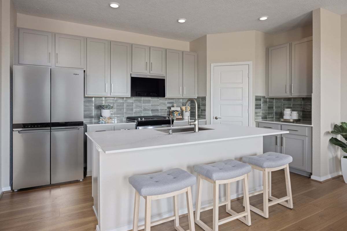 Plan 1605 Modeled - Kitchen