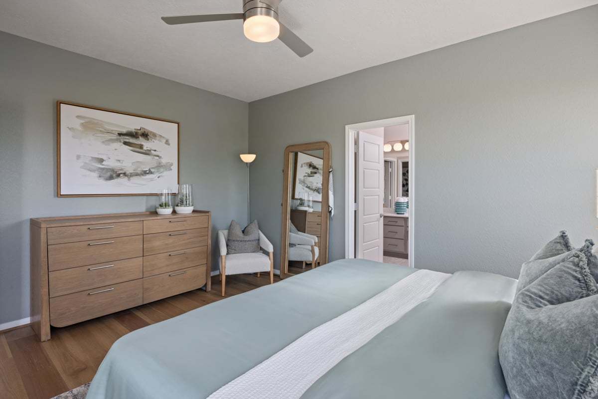 Plan 1605 Modeled - Primary bedroom
