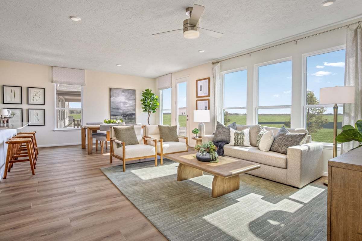 Plan 1676 - Great room