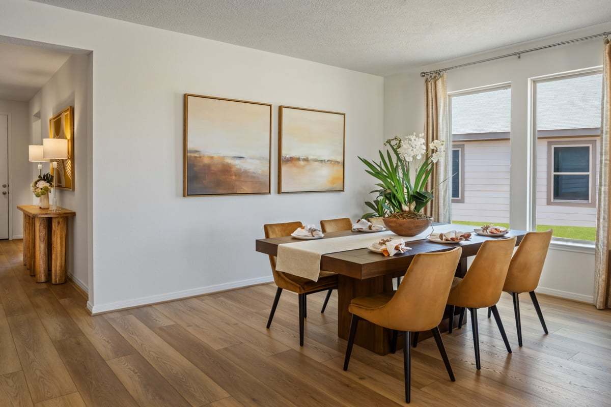 Plan 1965 Modeled - Dining area