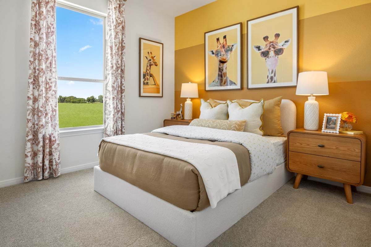 Plan 1965 Modeled - Secondary bedroom