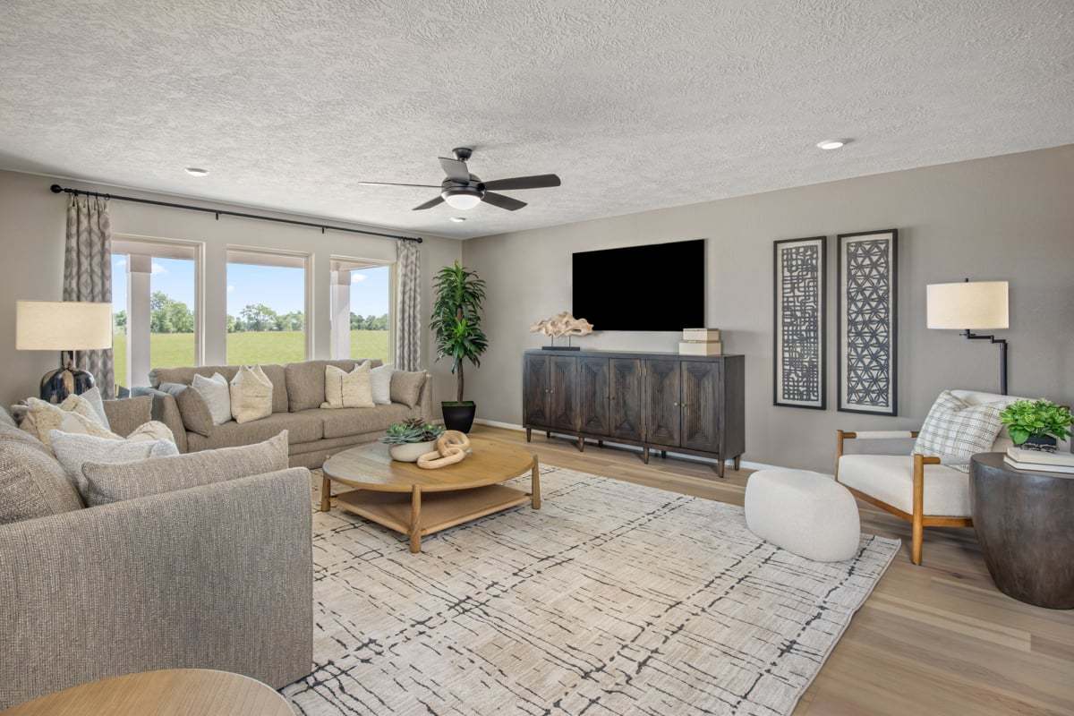 Plan 2382 Modeled - Great room