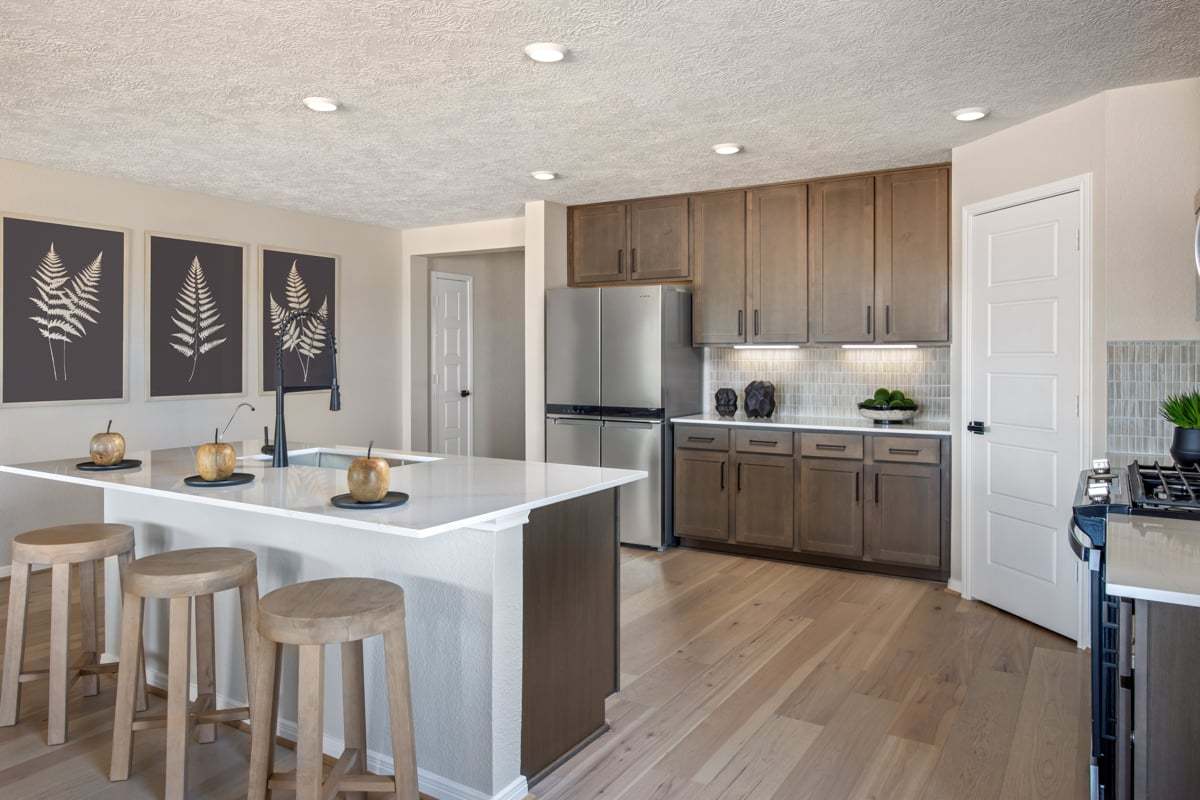 Plan 2382 Modeled - Kitchen