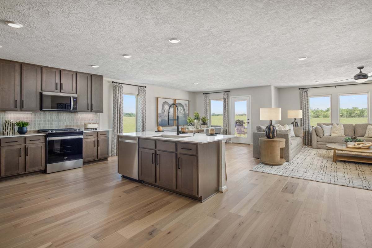 Plan 2382 Modeled - Kitchen