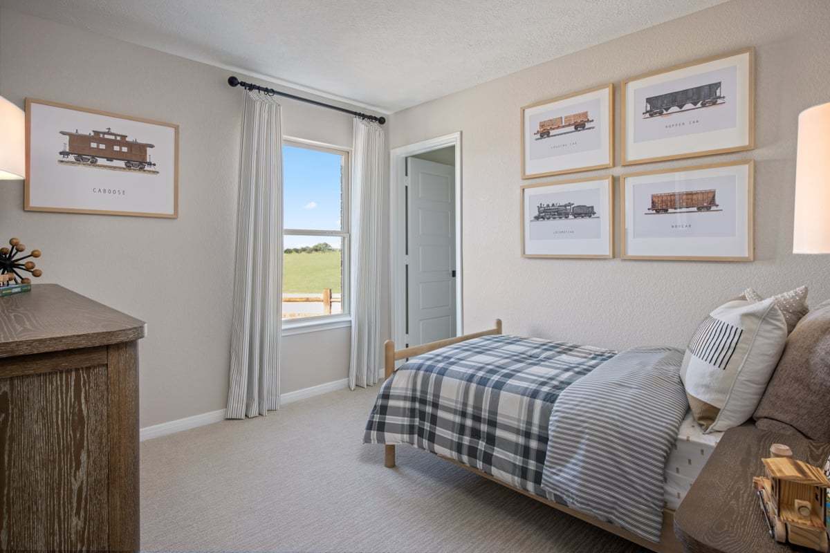 Plan 2382 Modeled - Primary bedroom