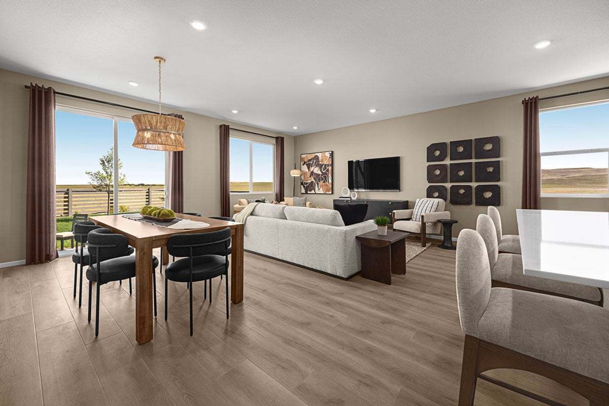 Plan 1543 Modeled - Great room