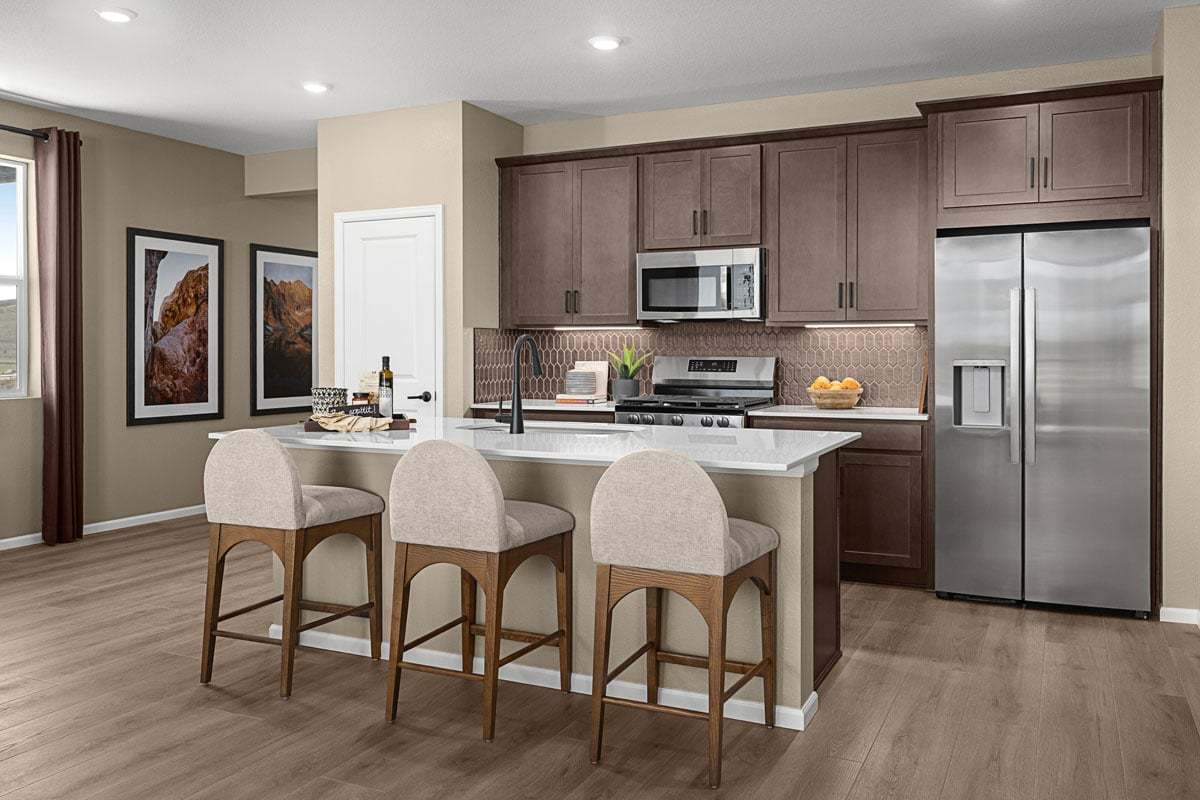 Plan 1543 Modeled - Kitchen
