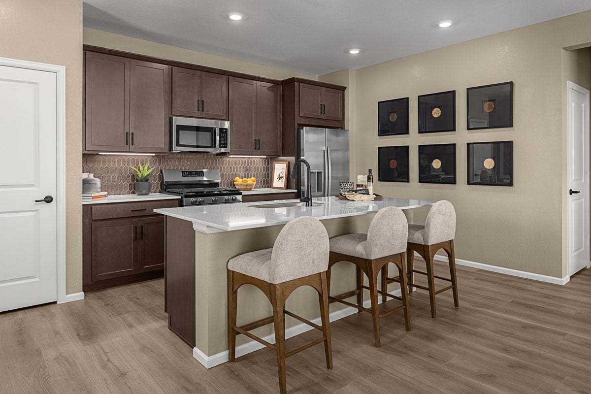 Plan 1543 Modeled - Kitchen