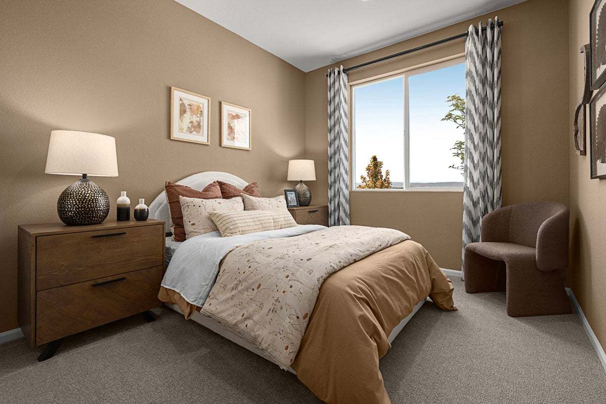 Plan 1543 Modeled - Bedroom 3