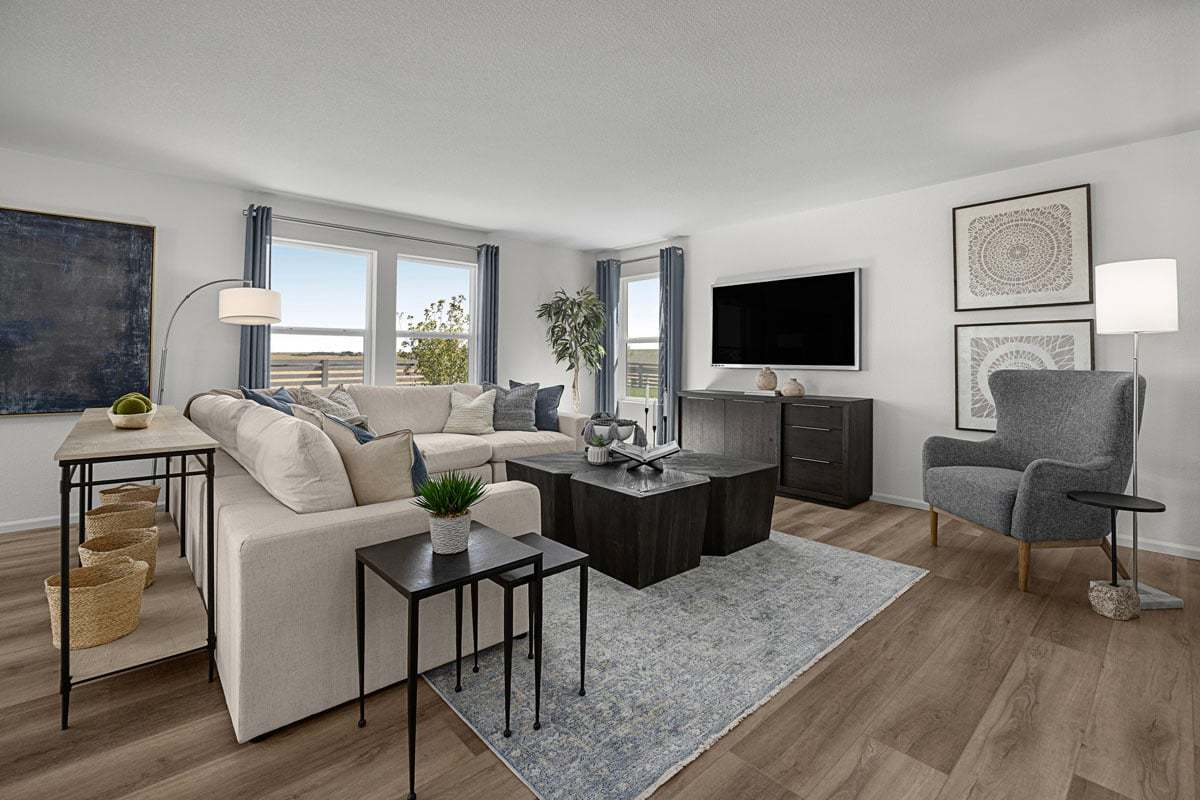 Plan 2502 Modeled - Great room