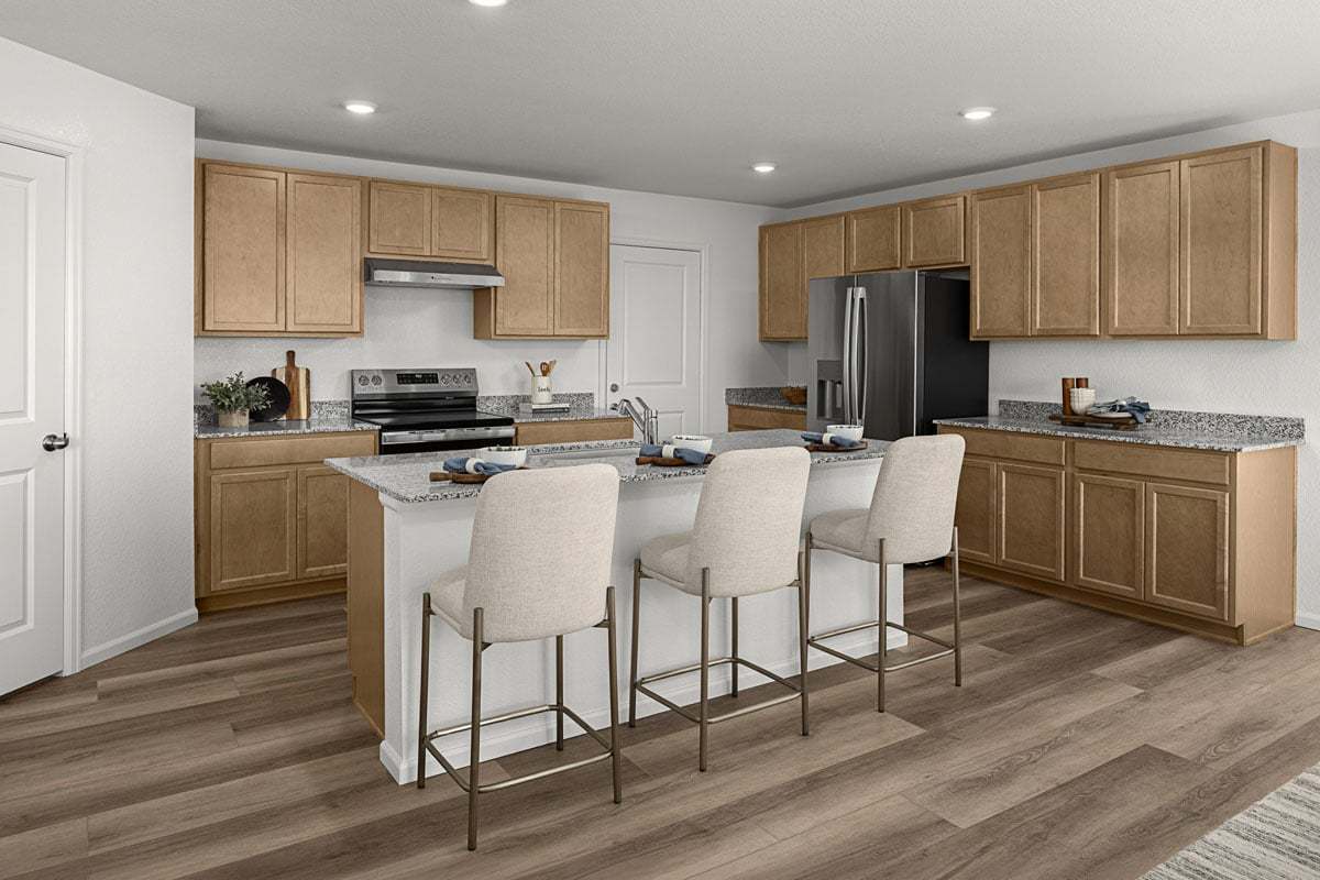 Plan 2502 Modeled - Kitchen