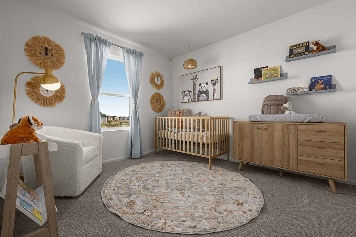 Plan 2502 Modeled - Bedroom 2
