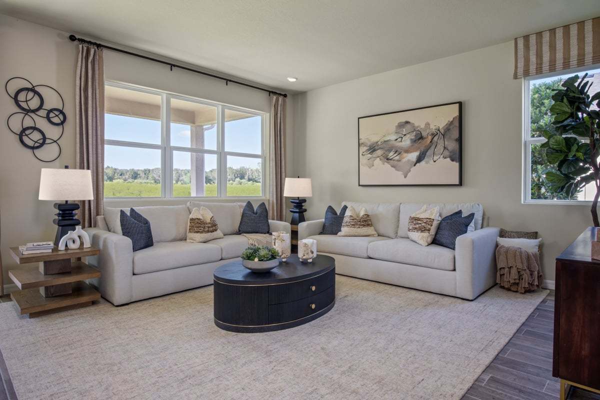 Plan 2387 Modeled - Great room