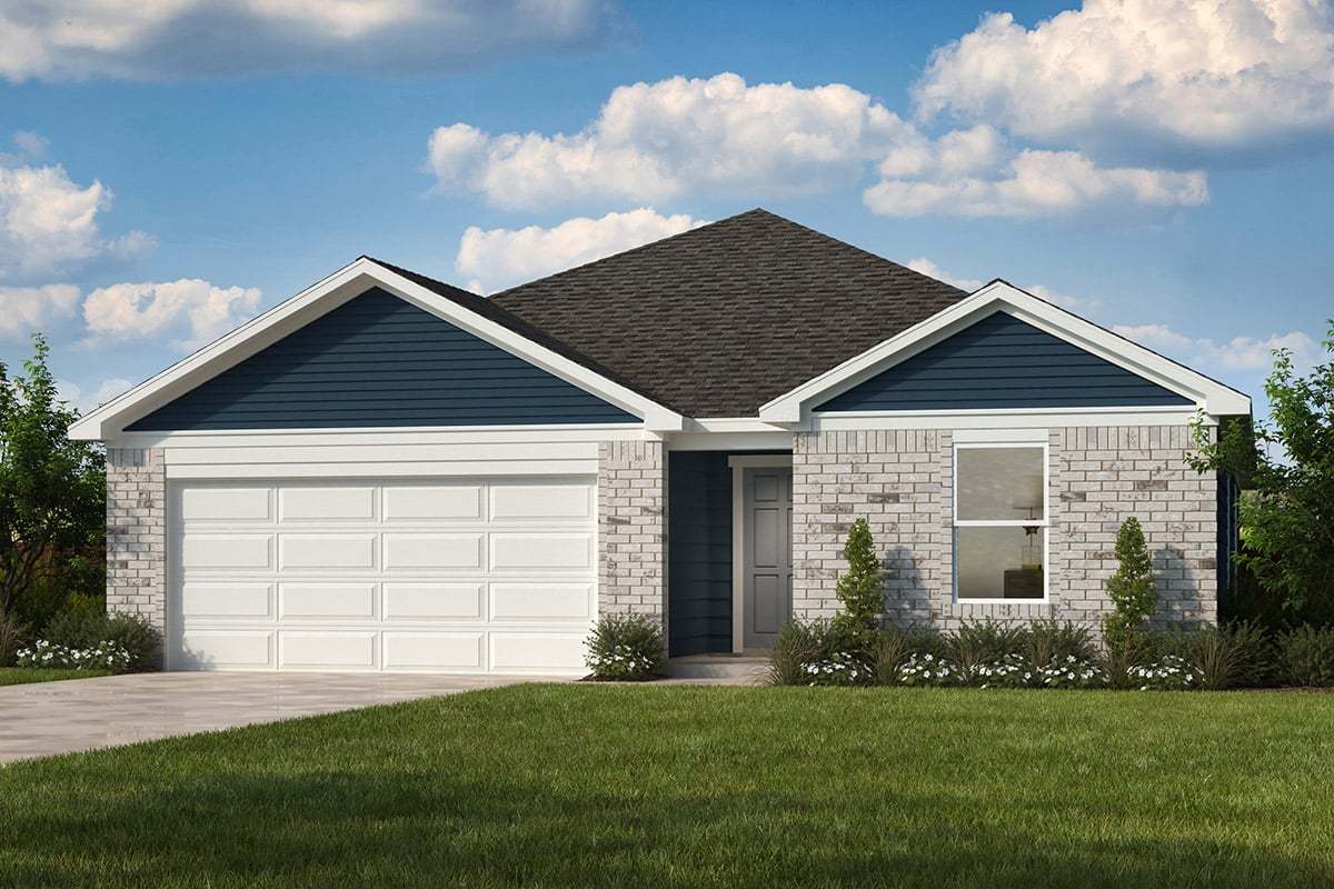 Plan 2003 - Cottonwood Creek: Seagoville, Texas - KB Home