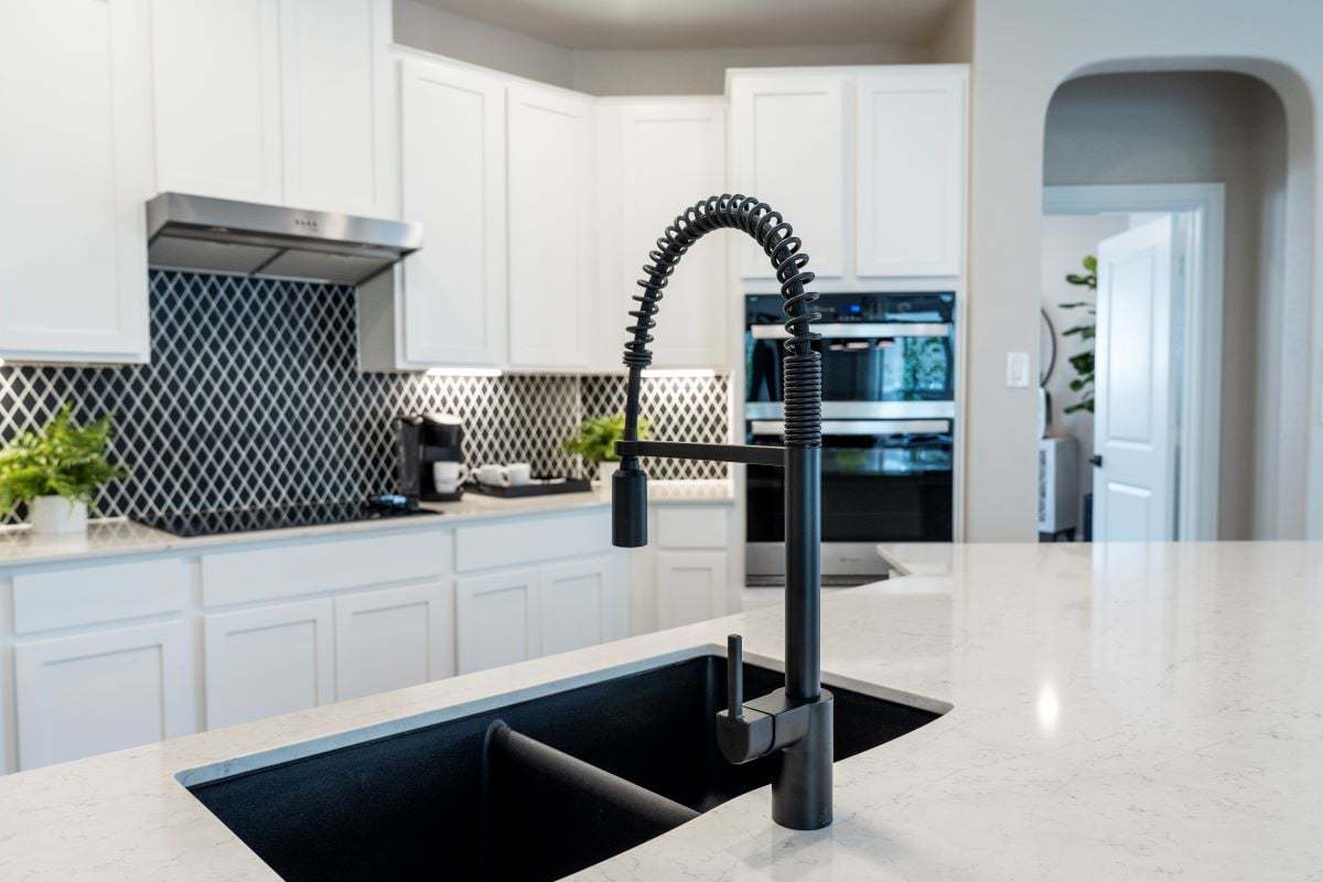 Plan 2410 - Double-basin sink
